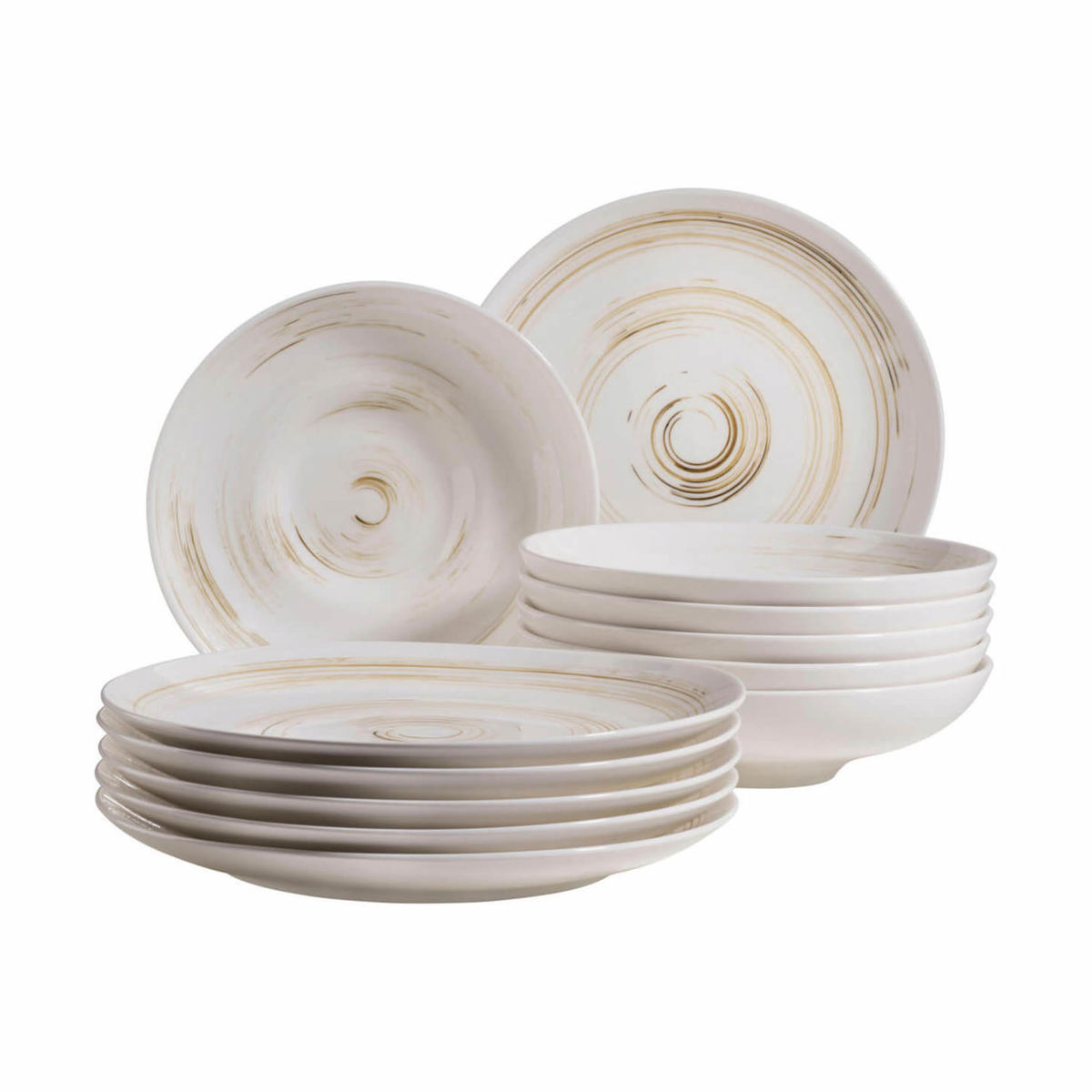 Image of Mäser Derby Tafelservice 12-teiliges weiss bei nettoshop.ch