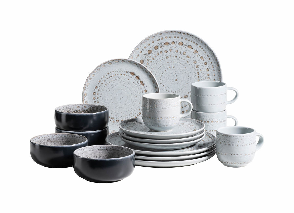 Image of Mäser Spicy Market Kombiservice 16-teilig vintage grau bei nettoshop.ch