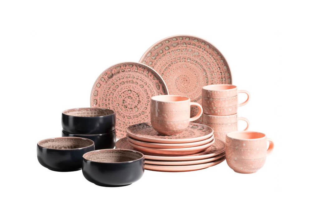 Image of Mäser Spicy Market Kombiservice 16-teilig vintage rosa bei nettoshop.ch