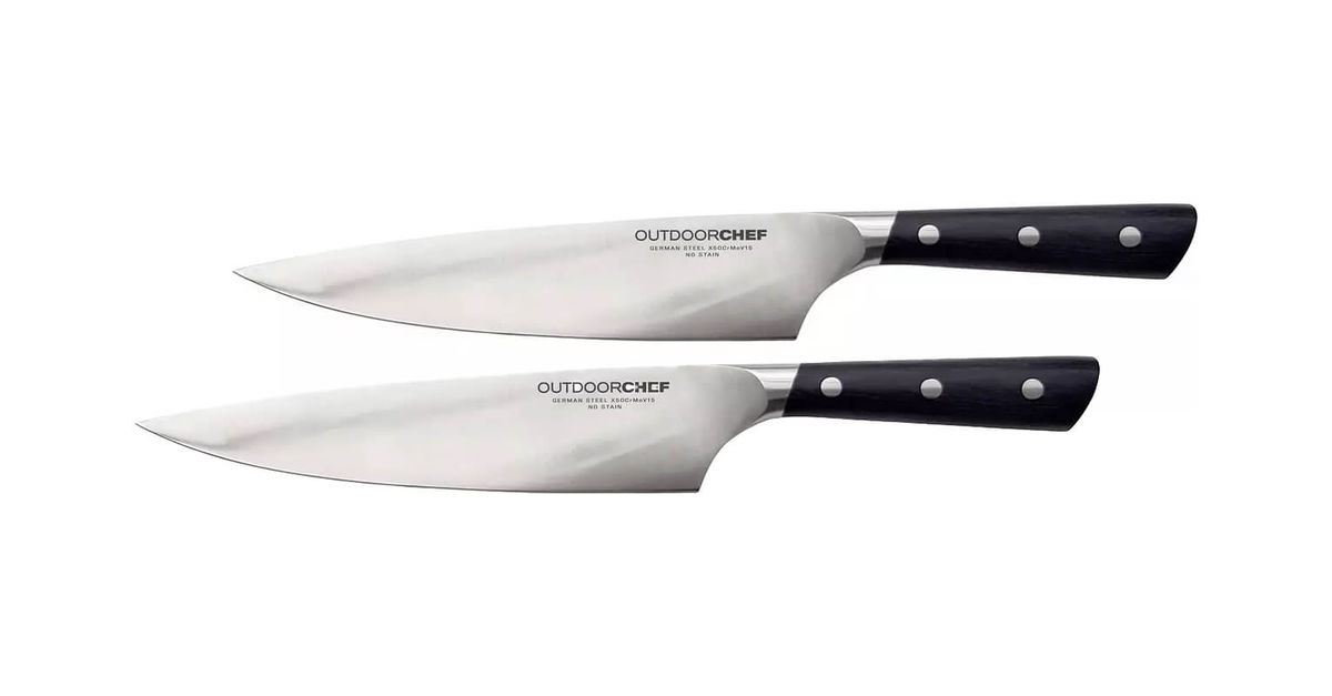 Image of OUTDOORCHEF 2x Küchenmesser Premium Zubehör bei nettoshop.ch