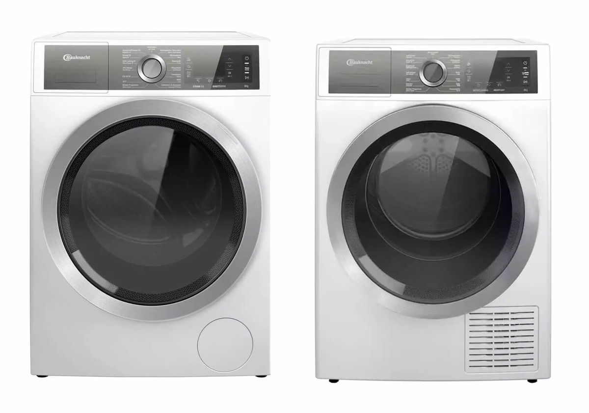 Image of Bauknecht B6 W845WB CH Waschmaschine B8 D83WB CH Tumbler bei nettoshop.ch