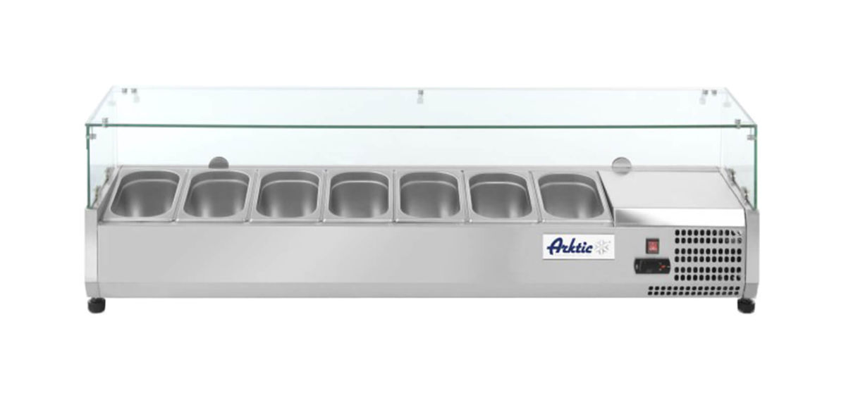 Image of Hendi Kühlvitrine 7x Gastronorm 1/4 bei nettoshop.ch