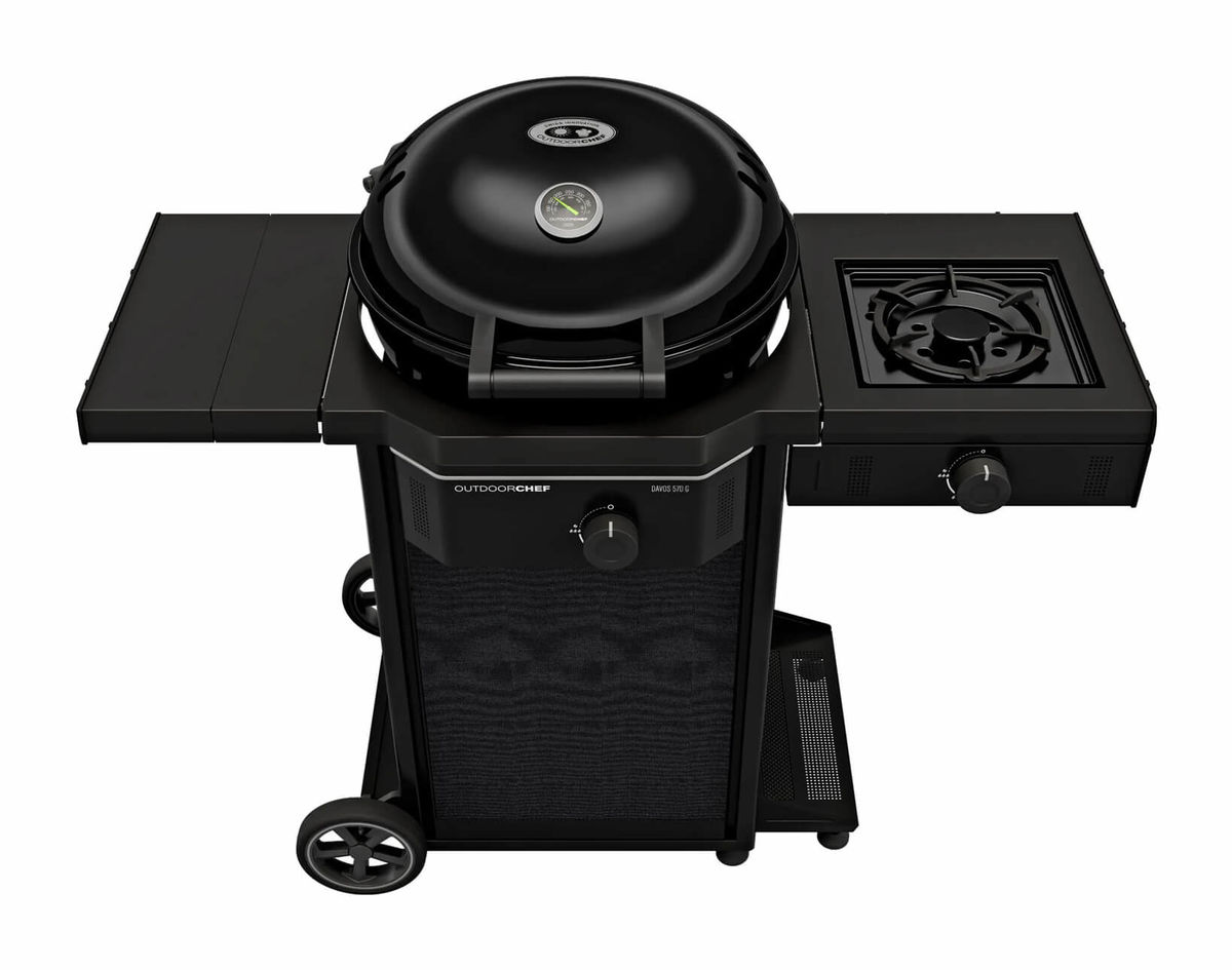 Image of OUTDOORCHEF DAVOS 570 G mit Cooking Zone & Flaschenabdeckung bei nettoshop.ch