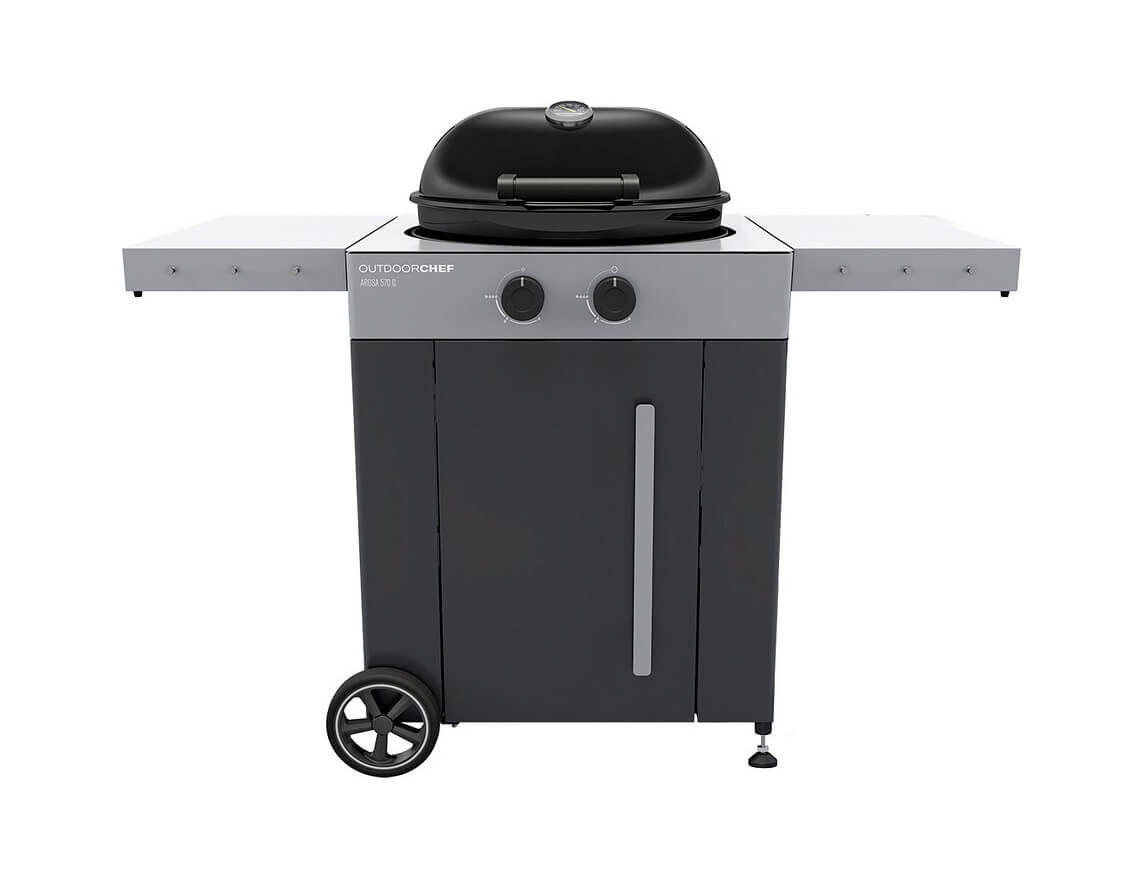 Image of OUTDOORCHEF AROSA 570 G Evo Grey Seel mit Blazing Zone Kit Plus bei nettoshop.ch