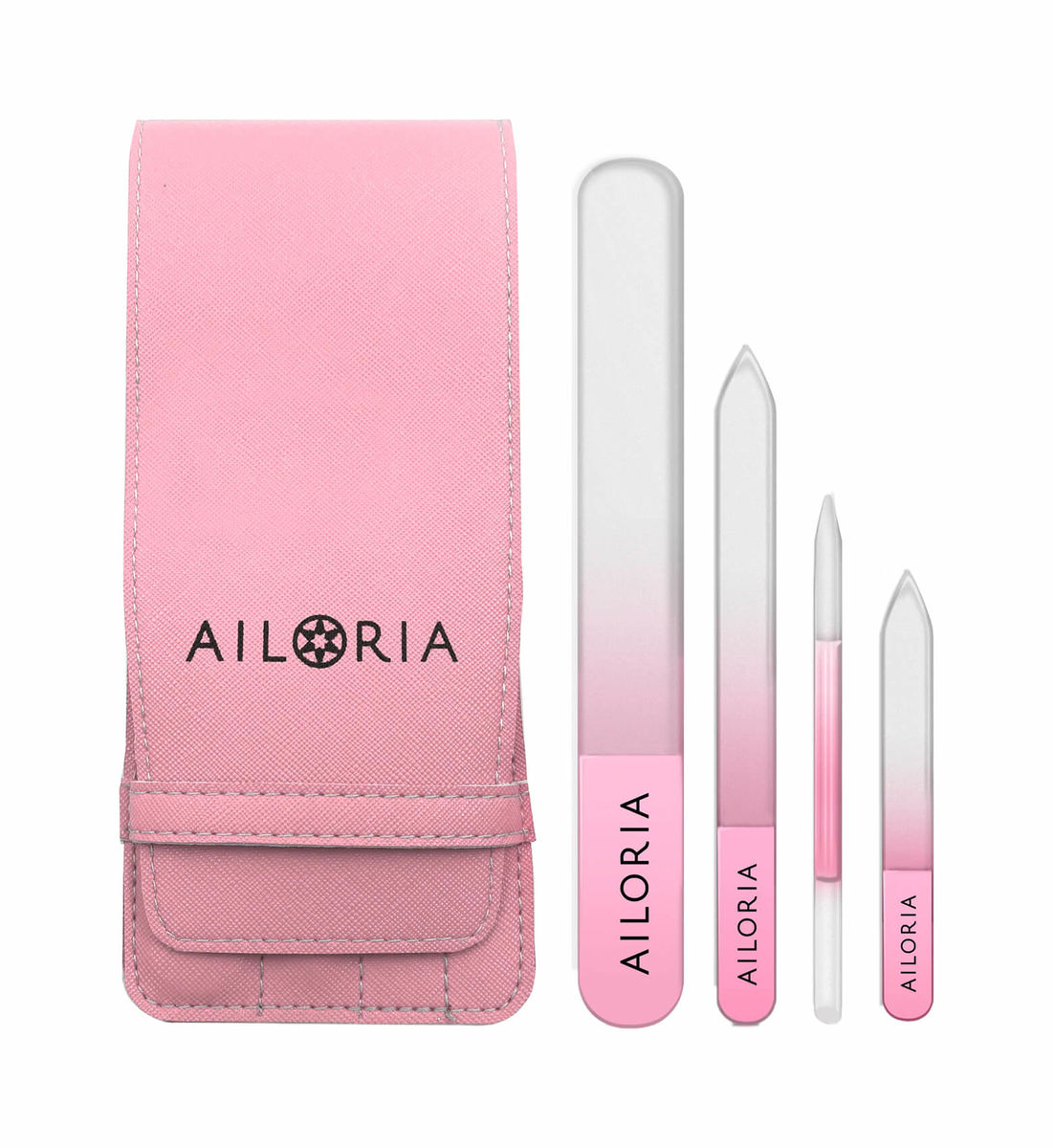 Image of Ailoria CONTOUR Nagelfeilenset Rosa bei nettoshop.ch