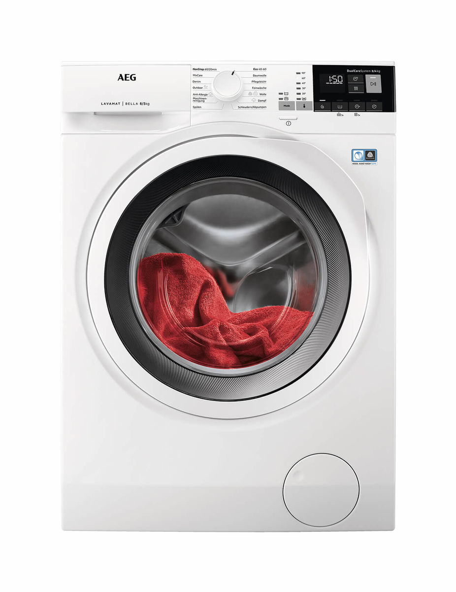 Image of AEG LB4660WT Waschtrockner Kombigerät links bei nettoshop.ch