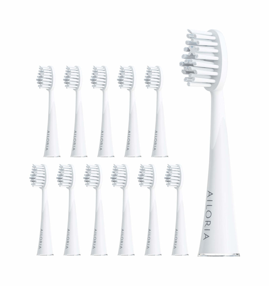 Image of Ailoria SHINE BRIGHT Extra Clean Ersatzbürstenköpfe 12er Set weiss bei nettoshop.ch