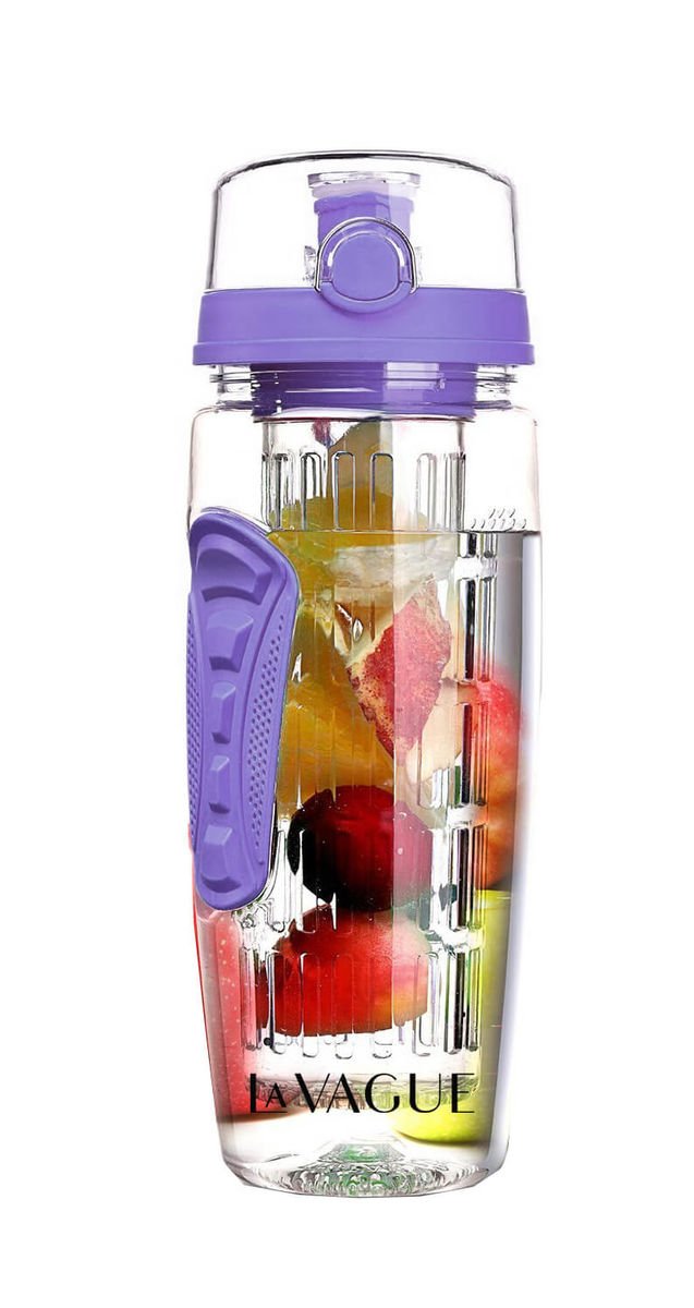 Image of La Vague VITALITY Trinkflasche mit Einsatz Lila bei nettoshop.ch