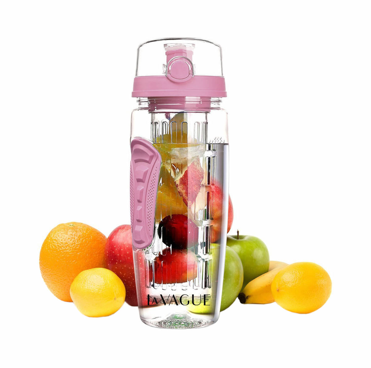 Image of La Vague VITALITY Trinkflasche mit Einsatz Rosa bei nettoshop.ch