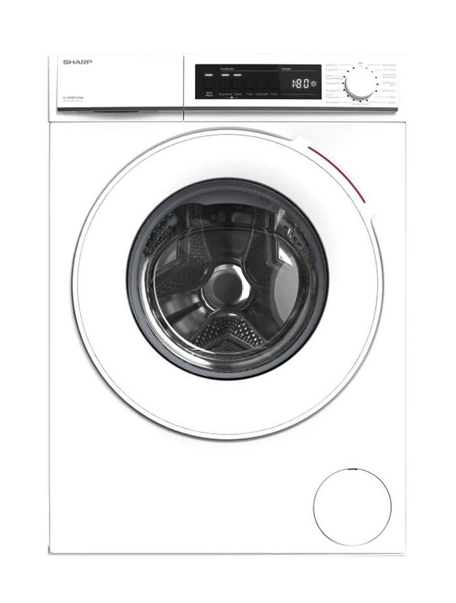 Image of Sharp ES-NFW914CWA-DE Waschmaschine links bei nettoshop.ch