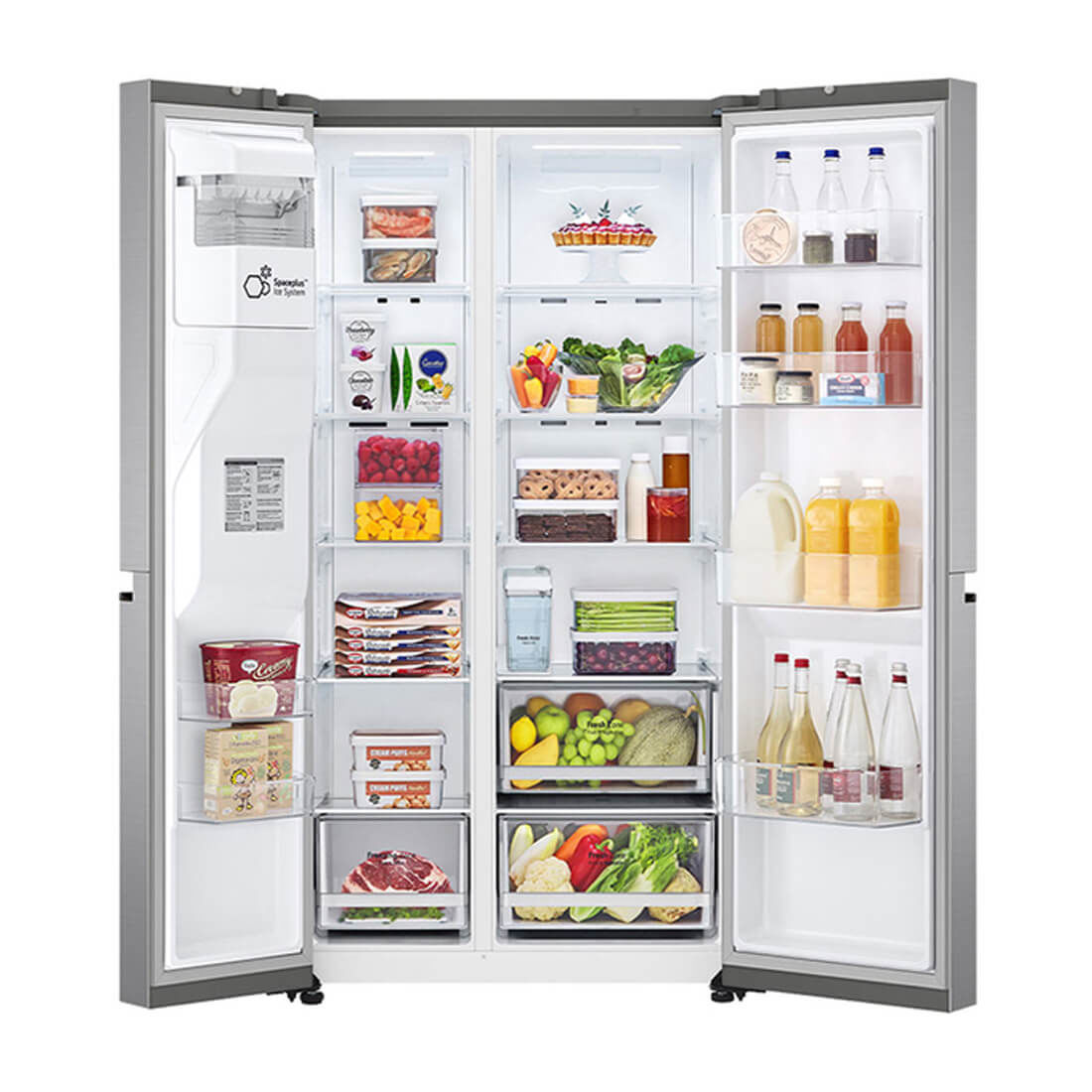Image of LG GSLV51PZXE Food Center Platinum Silber bei nettoshop.ch