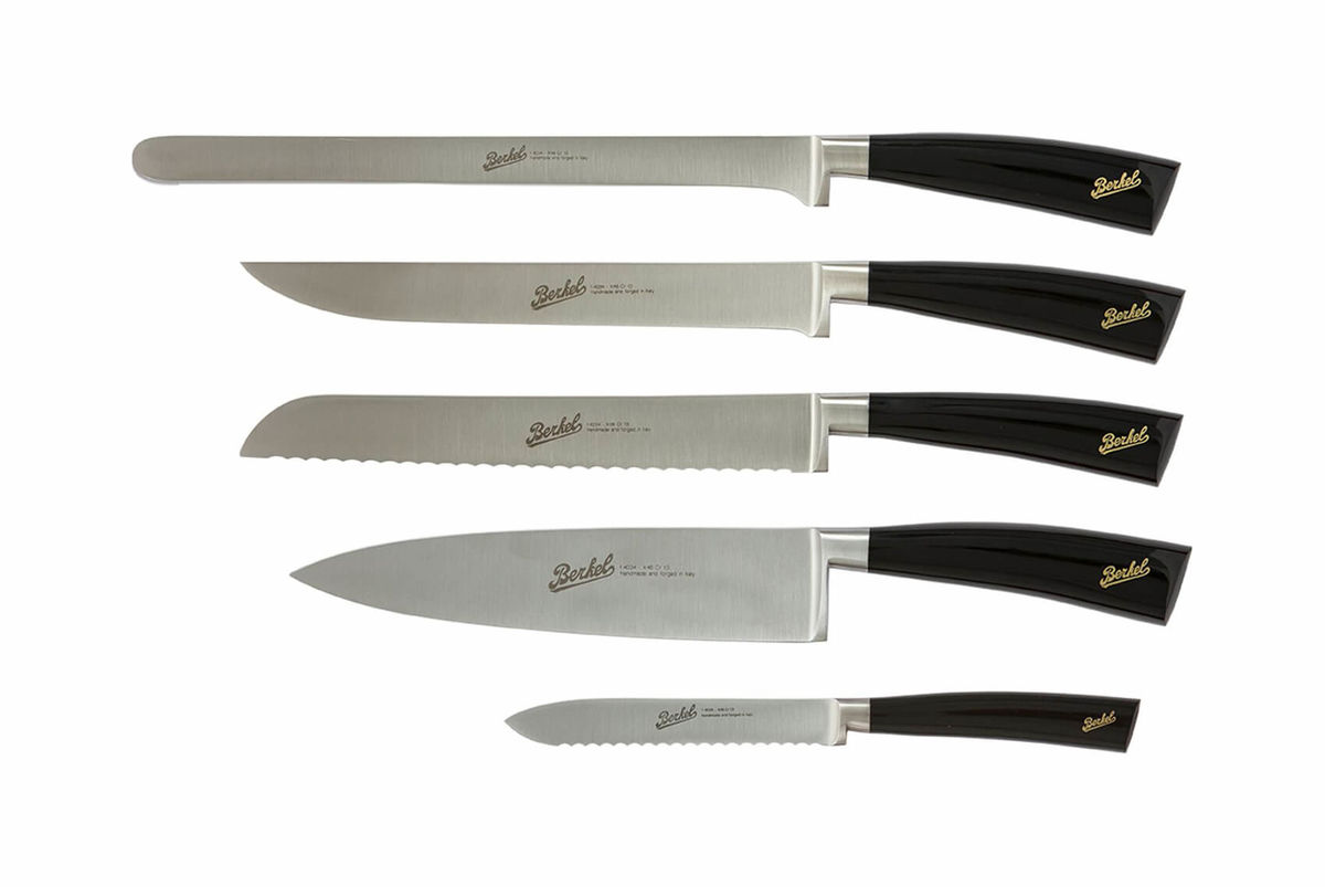 Image of Berkel Elegance Schwarz - Set mit 5 Chef-Messer bei nettoshop.ch