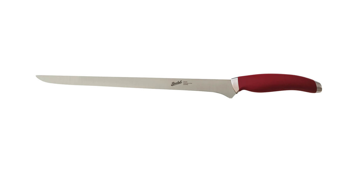 Image of Berkel Teknica Schinken Messer 28 cm Rot bei nettoshop.ch