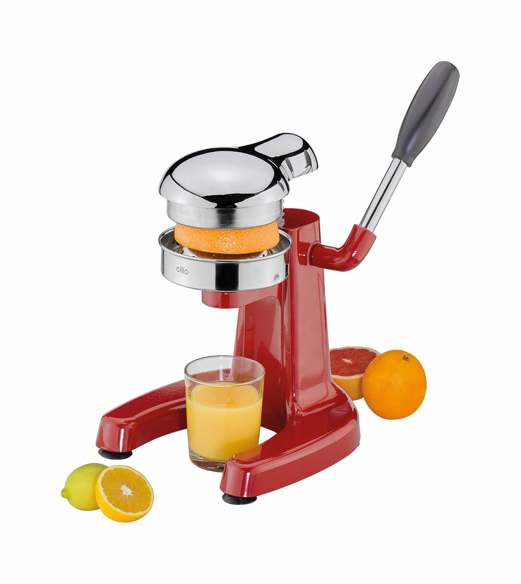Image of Cilio Profi-Saftpresse POSITANO, rot bei nettoshop.ch
