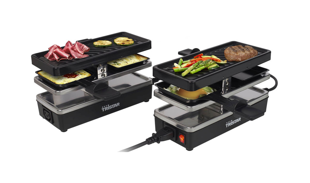 Image of Tristar 4 Pers. Anschlussfähiges Raclette-Set bei nettoshop.ch