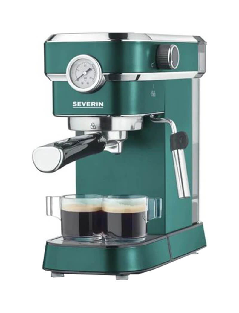Image of Severin KA9270 Espressomaschine matt-grün bei nettoshop.ch
