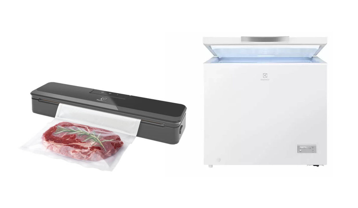 Image of Electrolux GT200 Gefriertruhe + Create E4VS1-4AG Vakuumiergerät bei nettoshop.ch