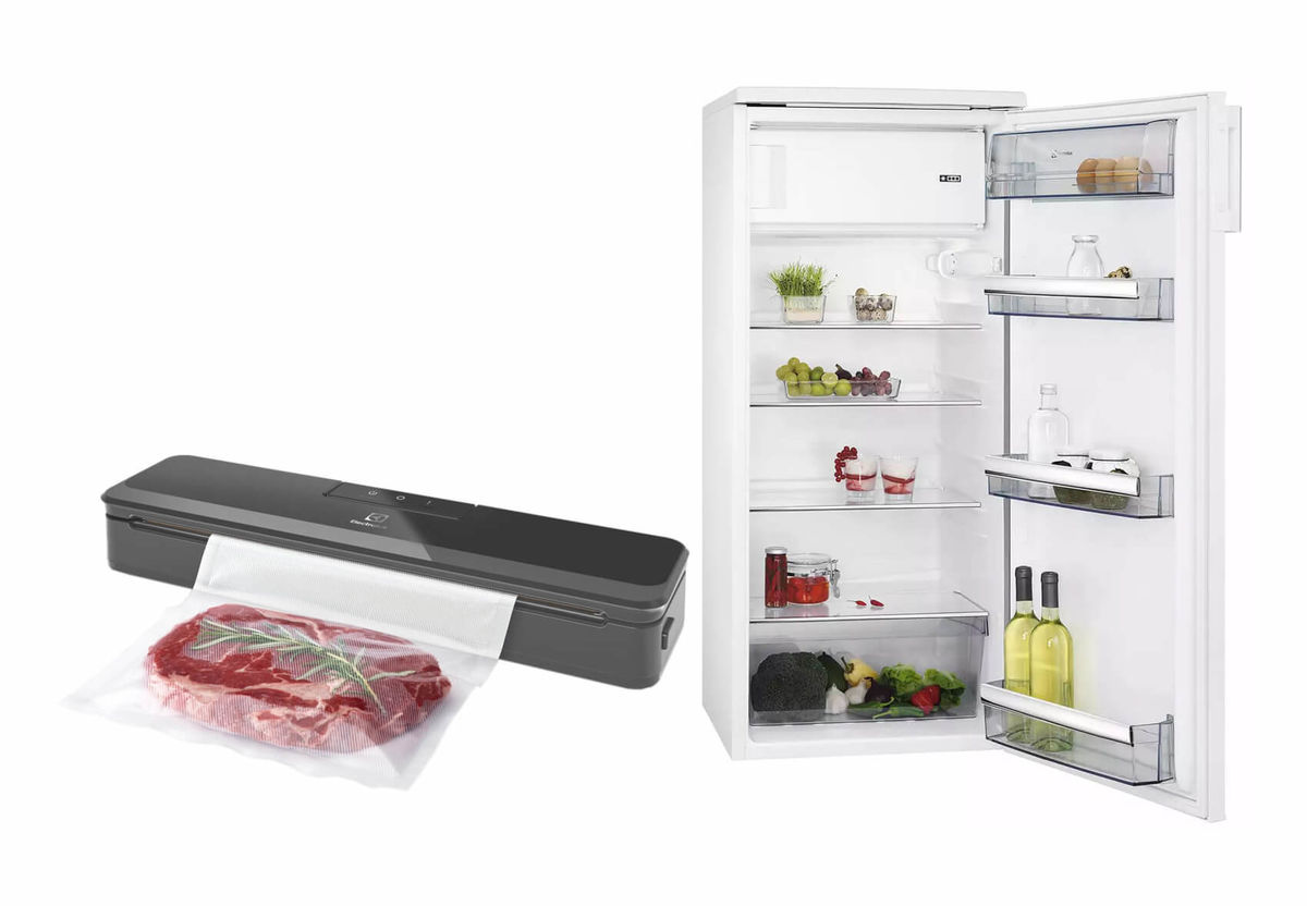 Image of Electrolux SK232 Kühlschrank + Create E4VS1-4AG Vakuumiergerät bei nettoshop.ch