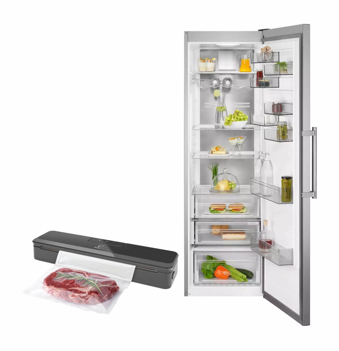 Image of Electrolux SC390ICN Kühlschrank + Create E4VS1-4AG Vakuumiergerät bei nettoshop.ch