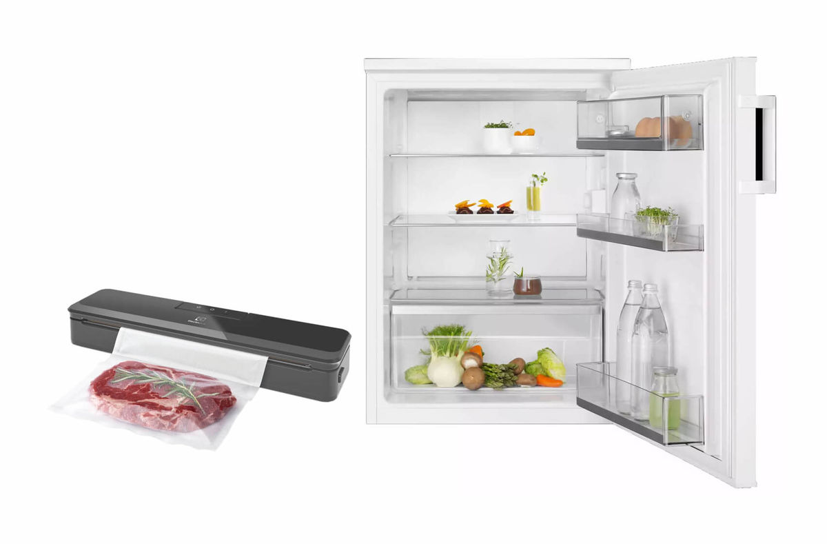 Image of Electrolux TC145 Kühlschrank + Create E4VS1-4AG Vakuumiergerät bei nettoshop.ch