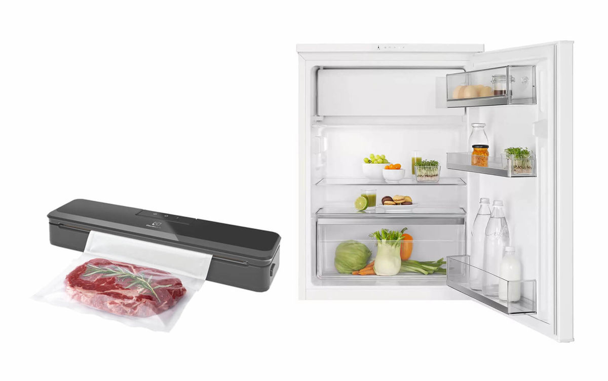 Image of Electrolux TK140 Kühlschrank + Create E4VS1-4AG Vakuumiergerät bei nettoshop.ch