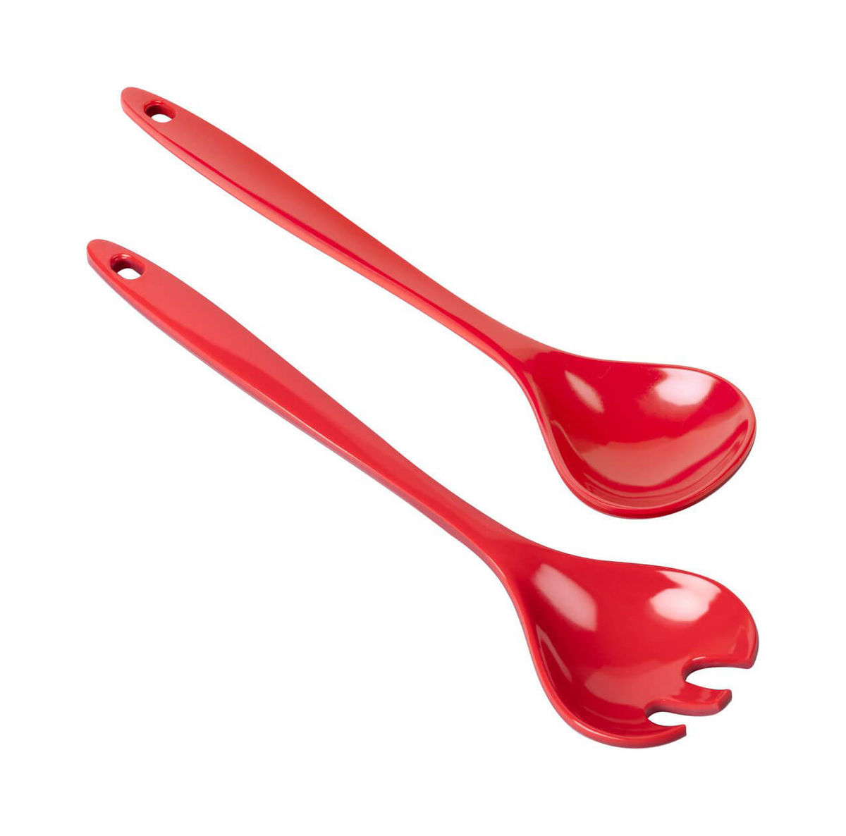 Image of Kuhn Rikon Salatbesteck rot / dunkelrot bei nettoshop.ch