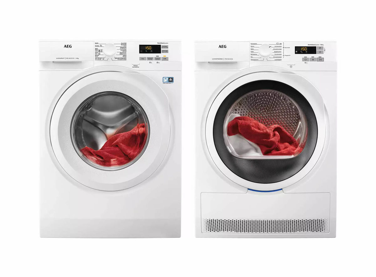 Image of AEG LP7260 Waschmaschine links TP7051TW Tumbler links bei nettoshop.ch