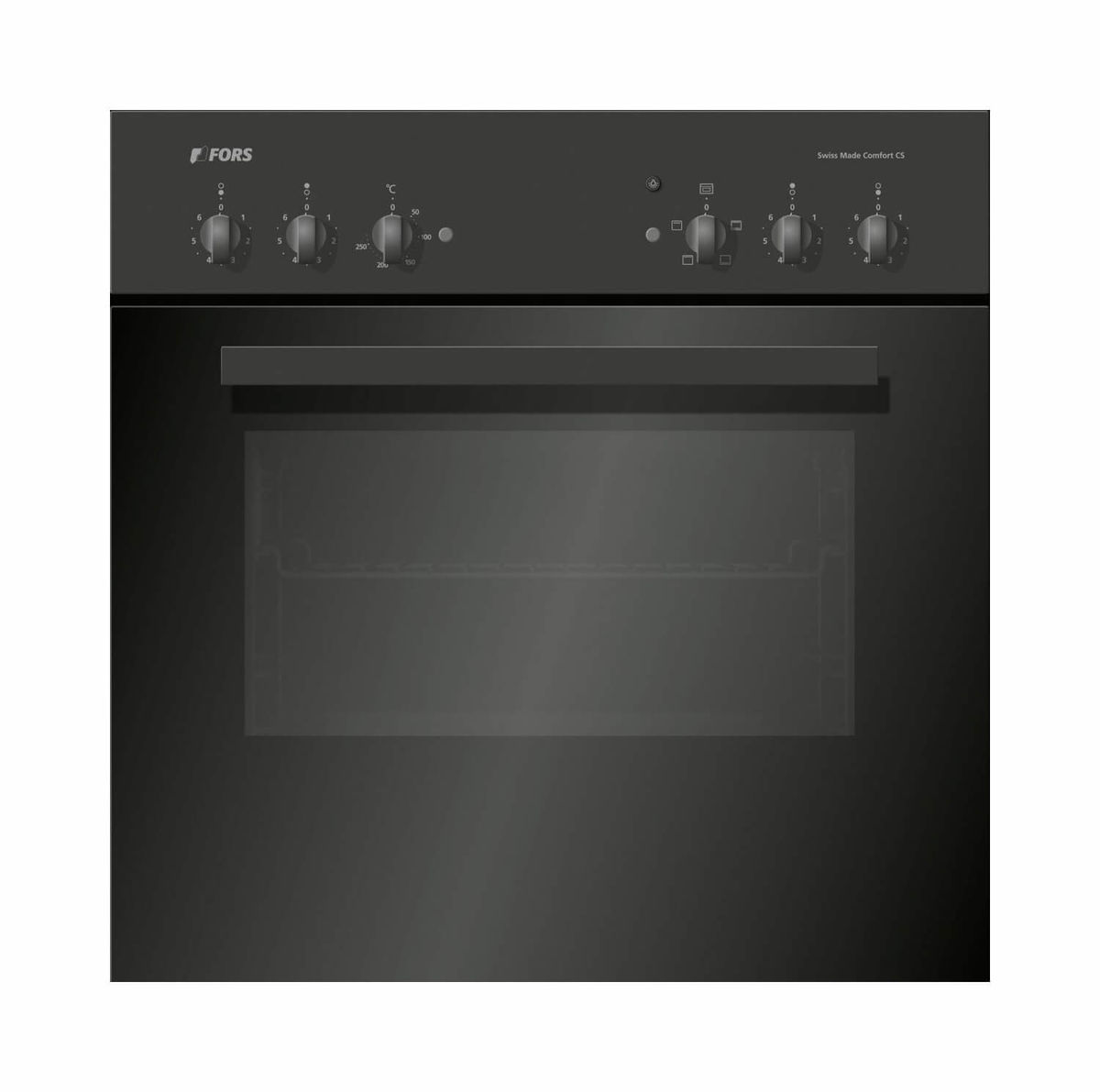 Image of Fors CLS-460 N Backofen Schwarz bei nettoshop.ch