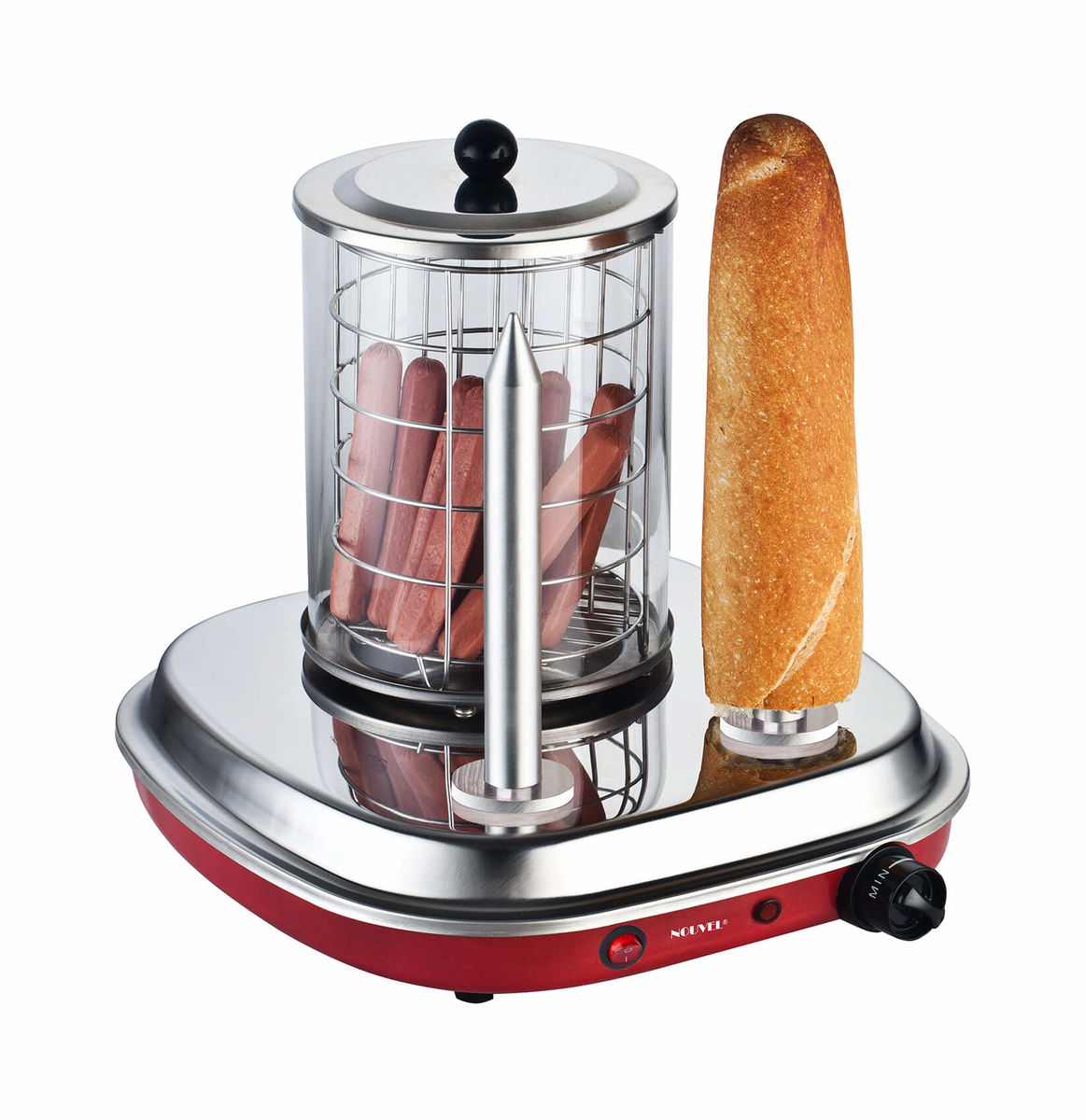 Image of Nouvel Hot Dog Maker rot bei nettoshop.ch