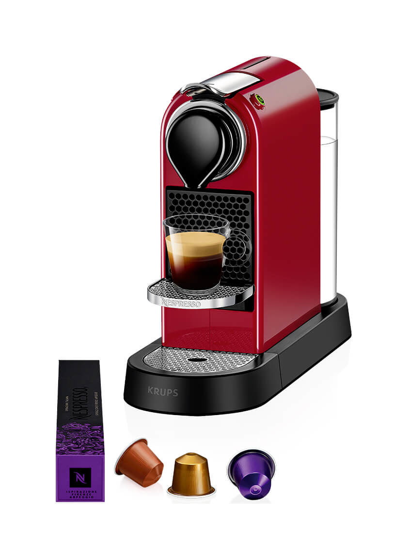 Image of Krups NEW CITIZ XN741 Kaffeemaschine rot bei nettoshop.ch