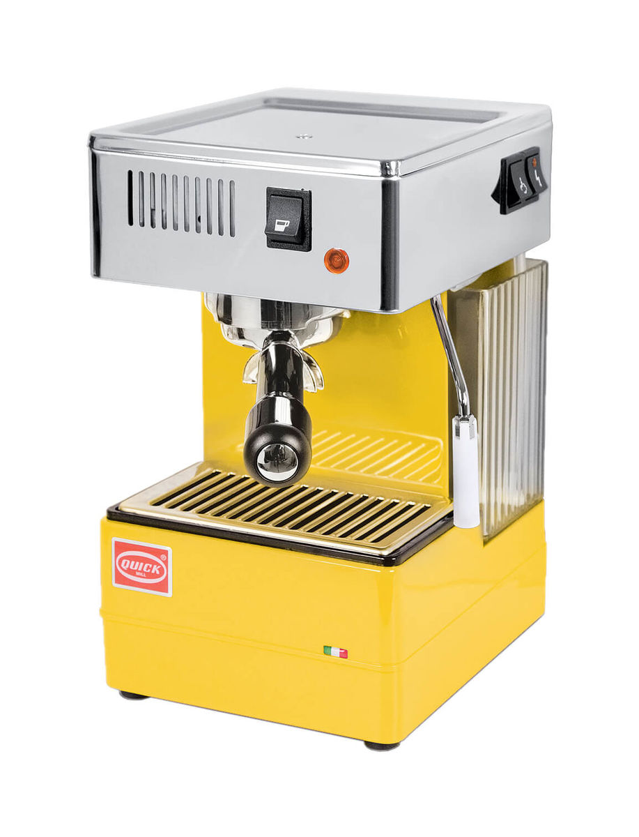 Image of Quick Mill 0820 Retro Siebträgermaschine gelb bei nettoshop.ch