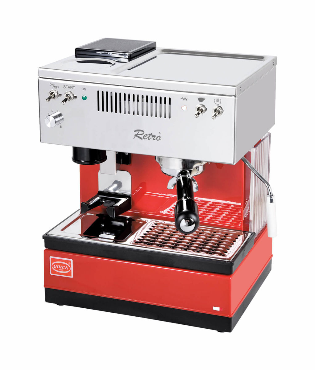 Image of Quick Mill 0835 Retro Siebträgermaschine bei nettoshop.ch