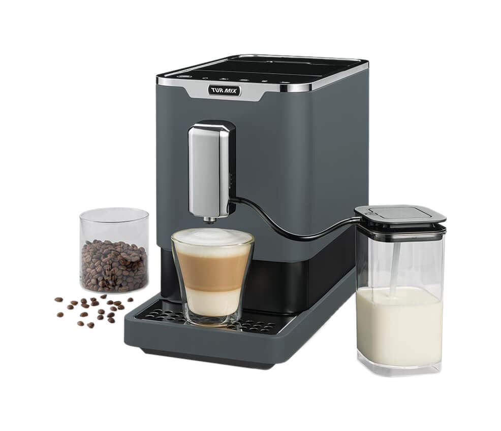 Image of Turmix Finessa Milk Plus Kaffeemaschine schwarz bei nettoshop.ch