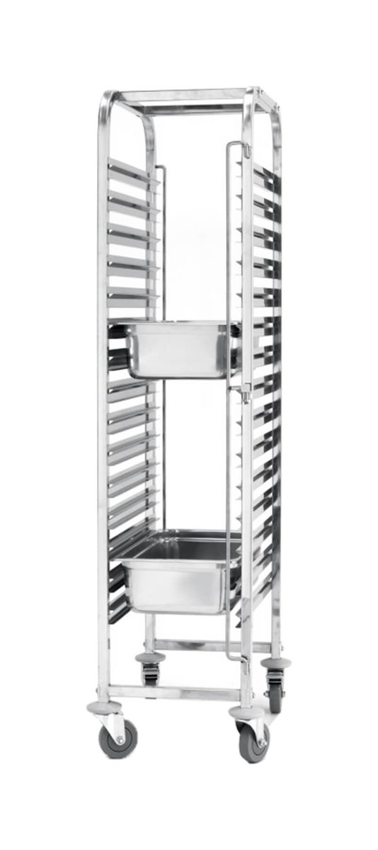 Image of Hendi Regalwagen, GN 1/1 15 Fächer, Edelstahl bei nettoshop.ch