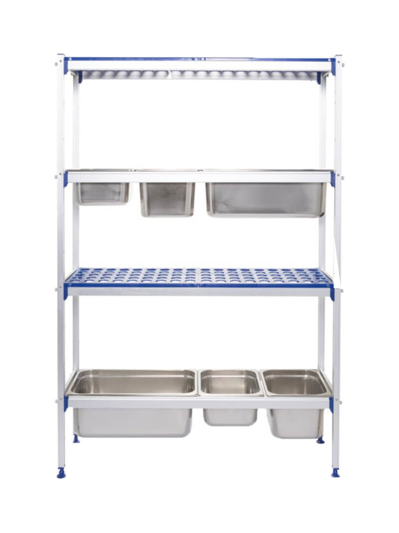 Image of Hendi Aluminium 1120x355x (H)1685mm bei nettoshop.ch