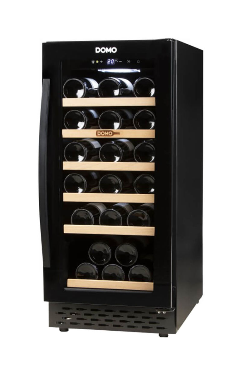 Image of DOMO DO91606W Weinkühlschrank schwarz bei nettoshop.ch