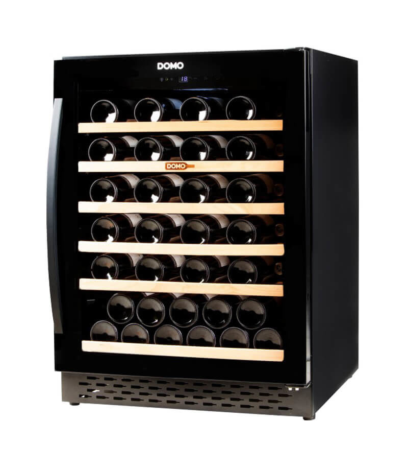 Image of DOMO DO91608W Weinkühlschrank schwarz bei nettoshop.ch