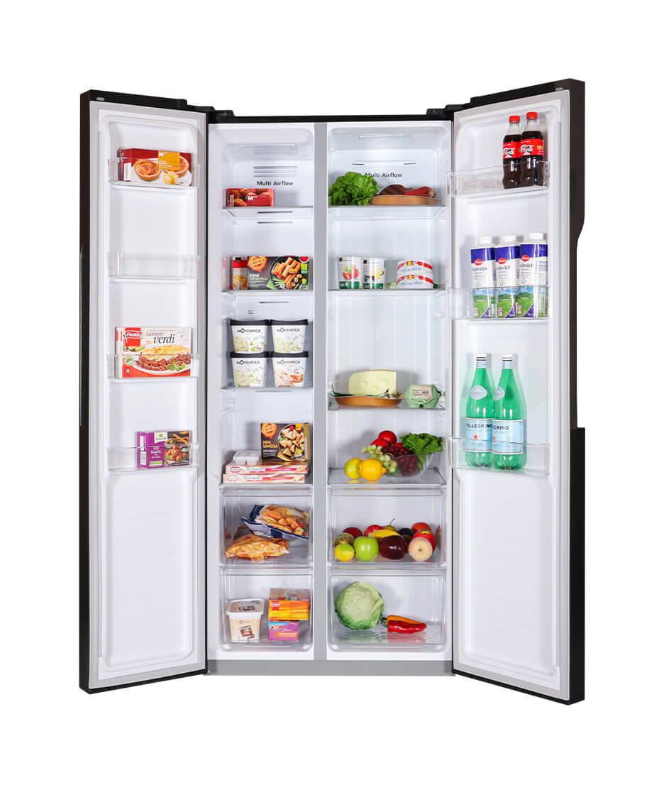 Image of Kibernetik Food Center 441L Side by Side schwarz bei nettoshop.ch