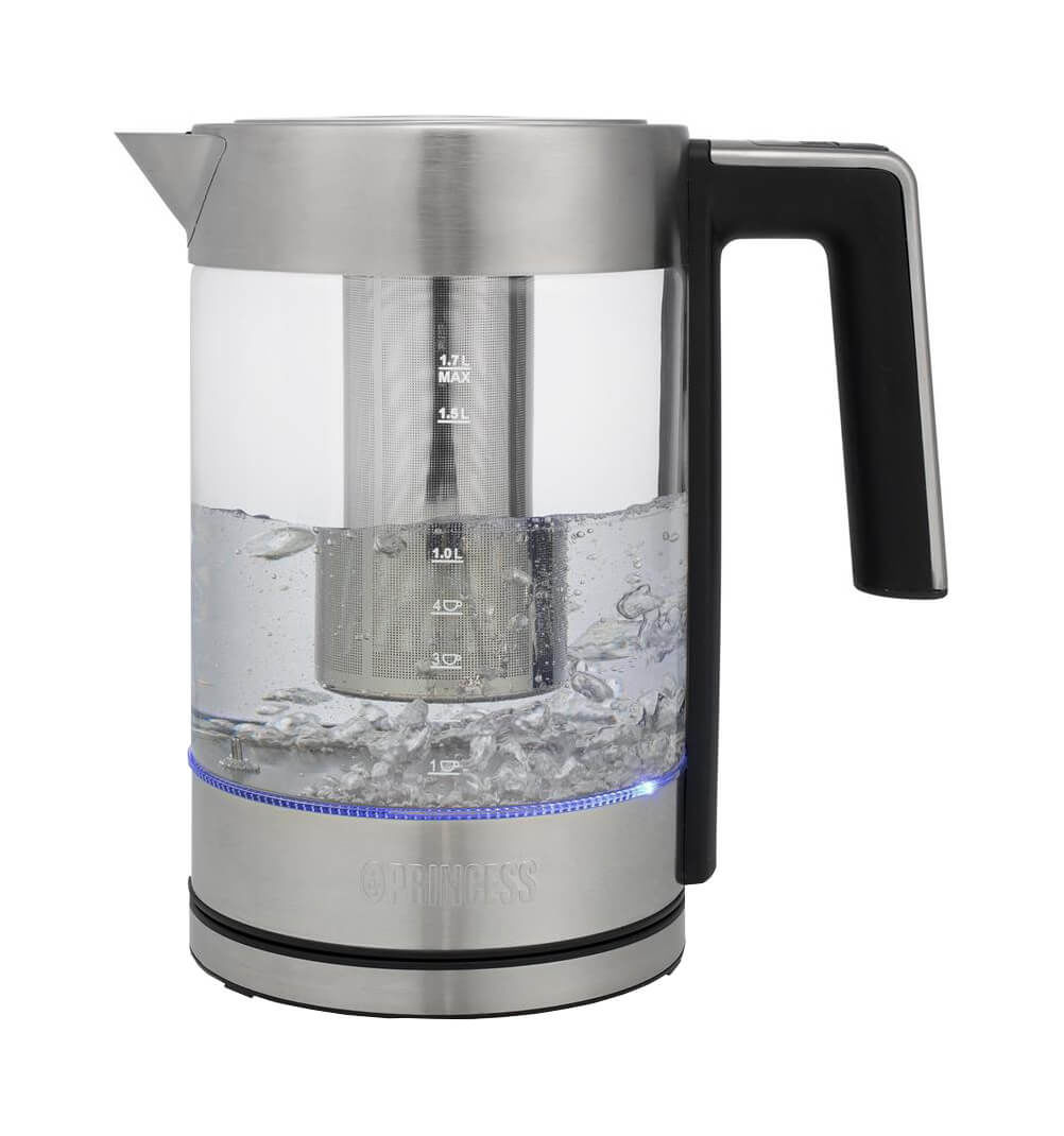 Image of Princess London 1.7L Gläserner Teewasserkocher bei nettoshop.ch