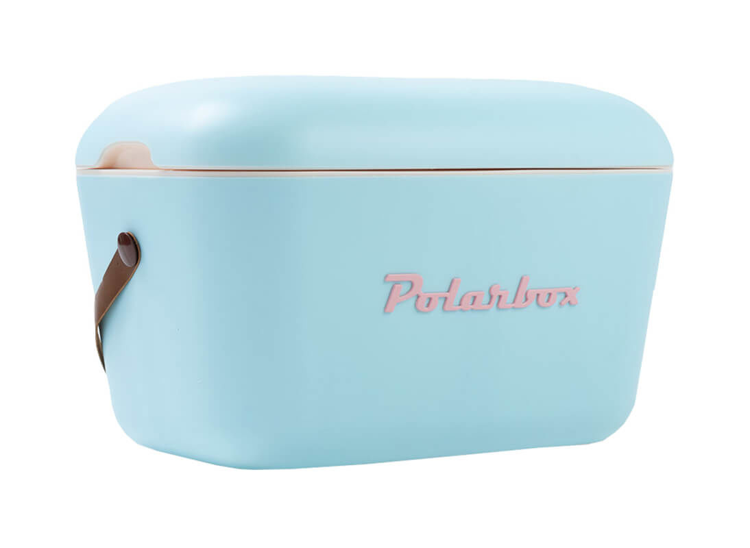Image of Polarbox Retro-Kühlbox 20L baby blau bei nettoshop.ch