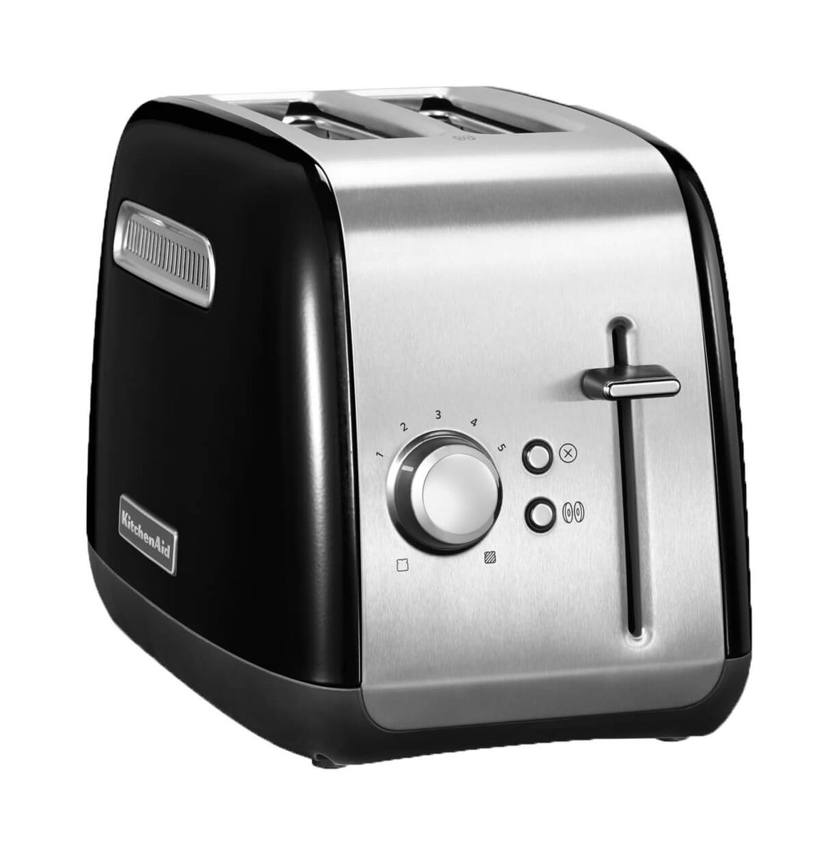 Image of KitchenAid Classic schwarz-silber Toaster bei nettoshop.ch