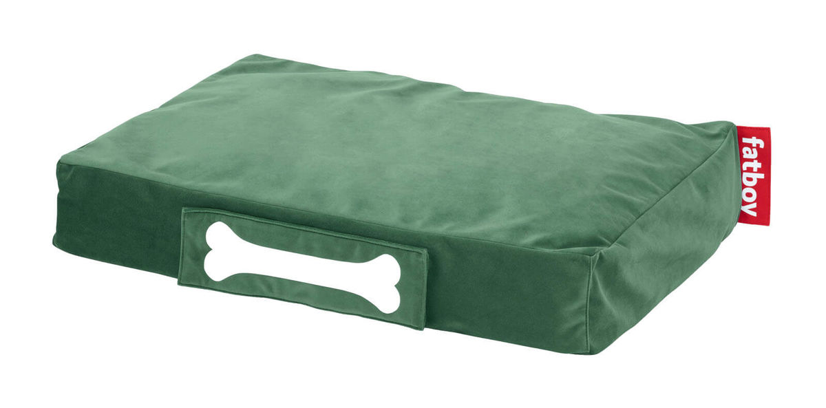 Image of Fatboy Doggielounge S velvet recycled Grün bei nettoshop.ch