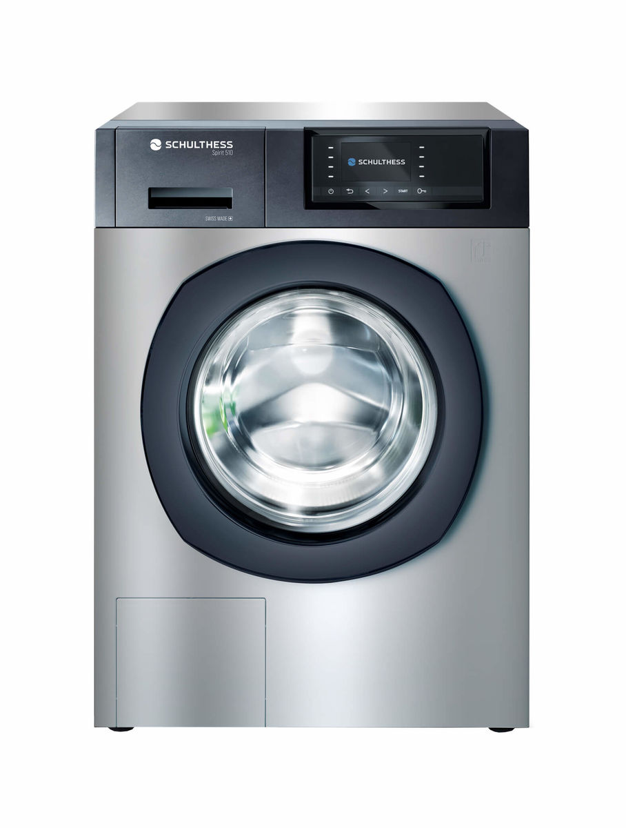 Image of Schulthess Spirit 520 Waschmaschine Chrom links bei nettoshop.ch