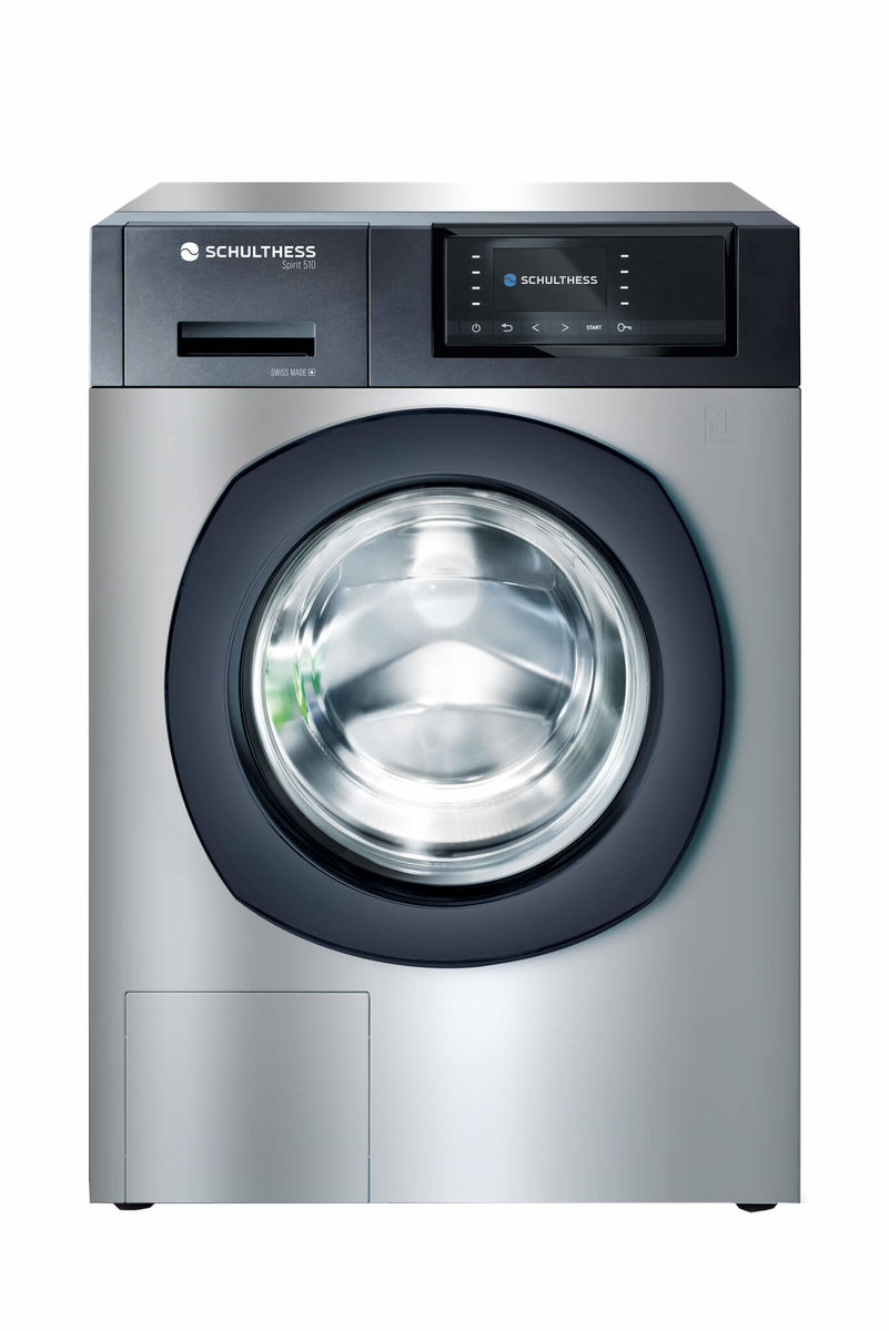 Image of Schulthess Spirit 520 Waschmaschine Chrom rechts bei nettoshop.ch