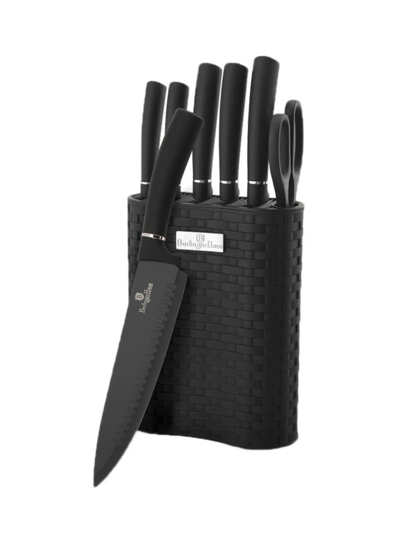 Image of Berlinger Haus 7-teiliges Messerset Black Royal Collection bei nettoshop.ch