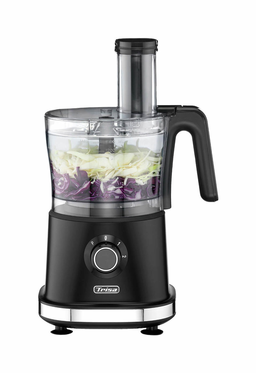 Image of Trisa Stir 'n' Slice Multifunktionsmixer schwarz bei nettoshop.ch