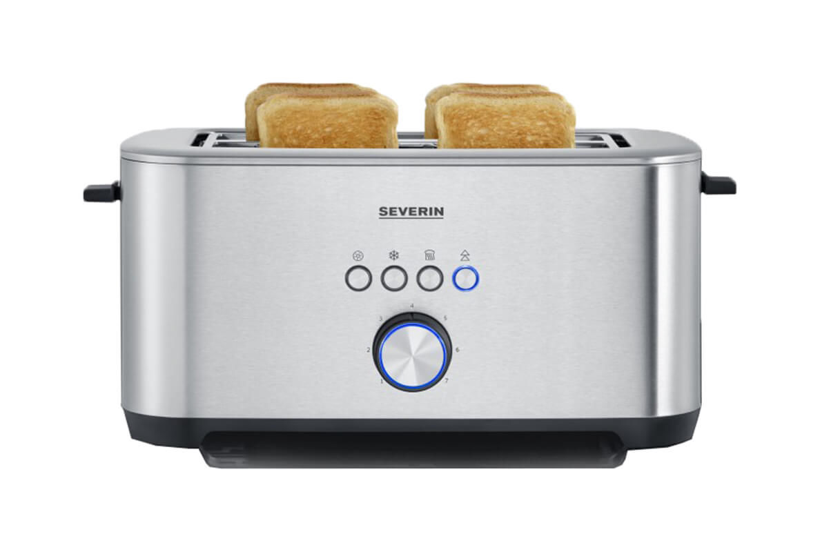 Image of Severin Toaster 4er mit Bagel Funktion AT 2512 bei nettoshop.ch