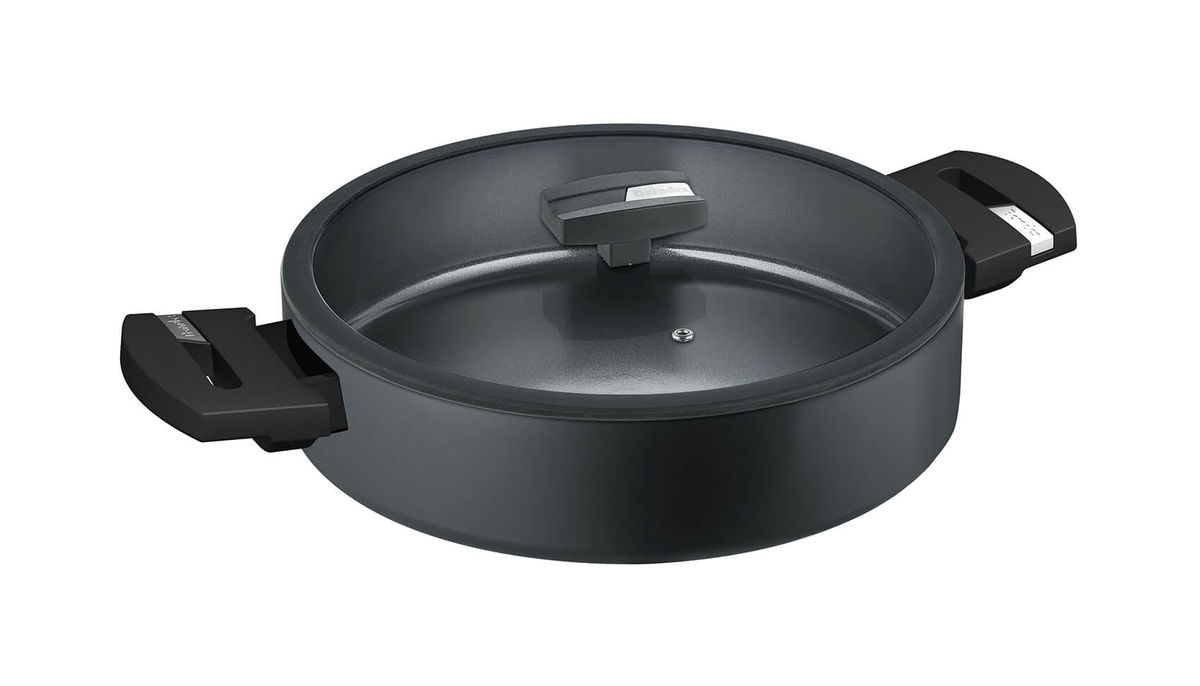 Image of Berndes b.green Ø28cm Induction Servierpfanne mit Glasdeckel bei nettoshop.ch