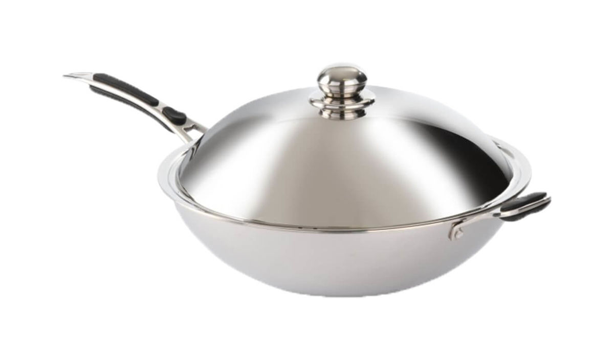 Image of Hendi Wok aus Edelstahl bei nettoshop.ch