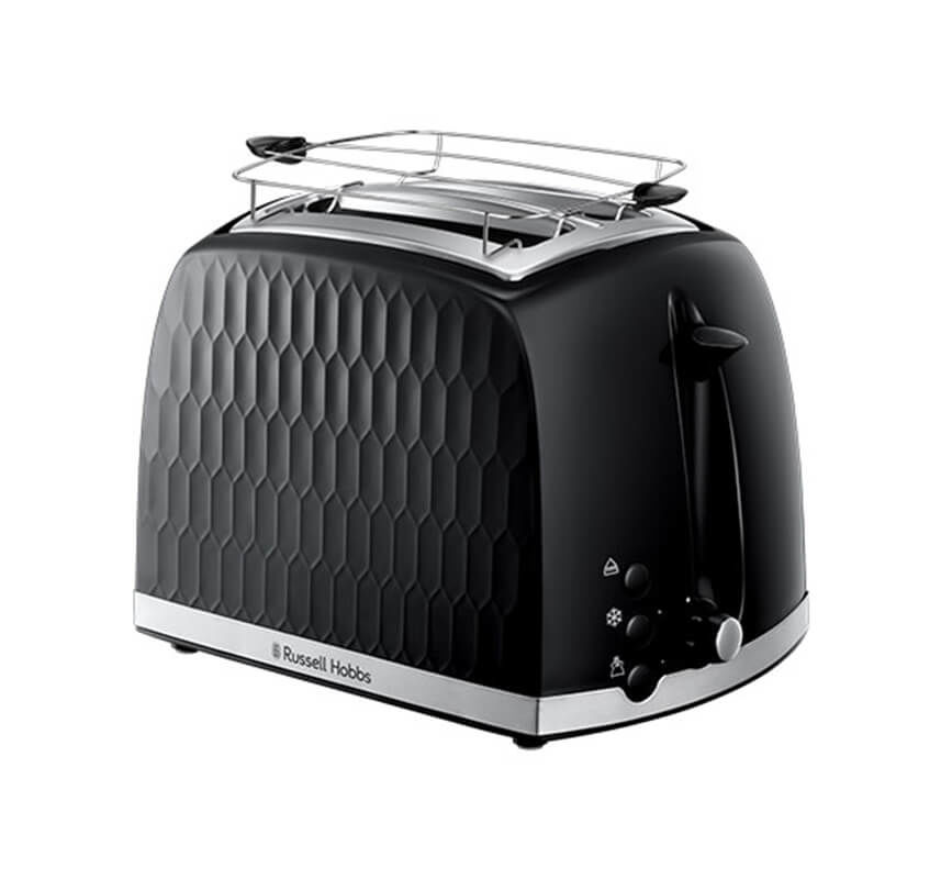 Image of Russell Hobbs Honeycomb Black 26061-56 2S Toaster bei nettoshop.ch